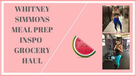 alive whitney simmons|whitney simmons meal plan.